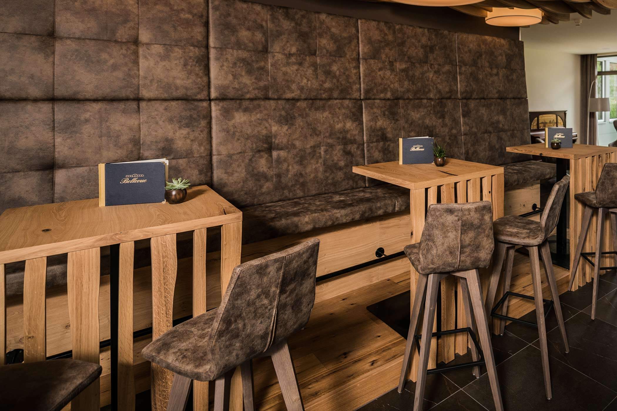 Parkhotel Bellevue in Toblach - im Winter